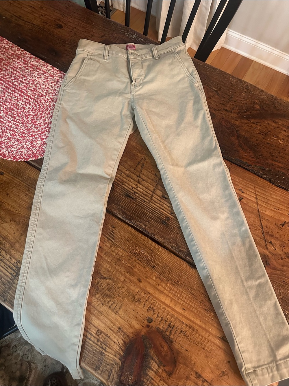 Men’s Levi’s Khaki size 27/30 - worn once $20 Jeans